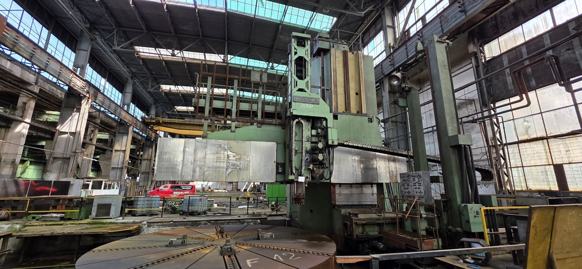 Single column vertical turning lathe BERTHIEZ TM500 SP