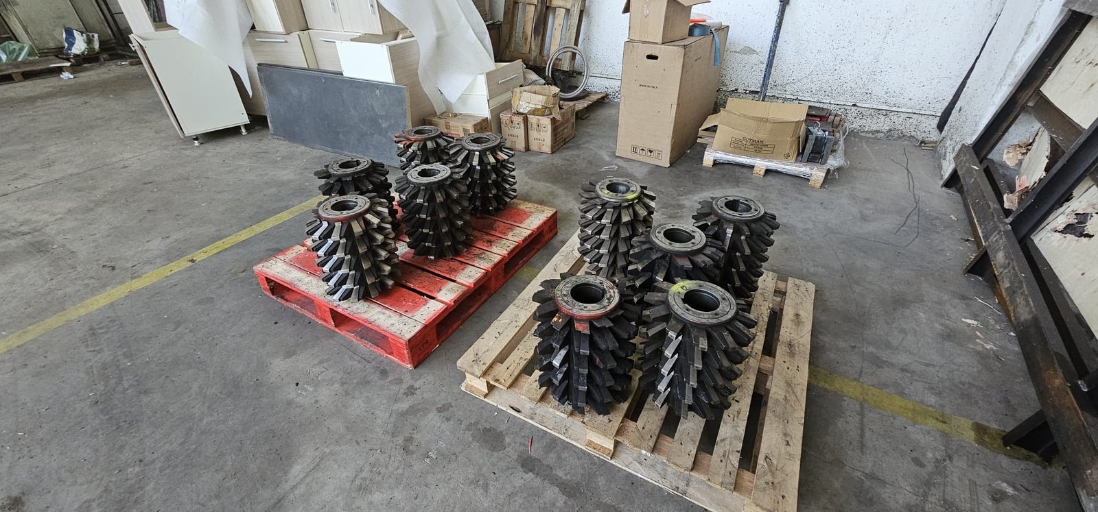 Gear hob cutters MODUL 24, 25 and 26 — 10 pcs