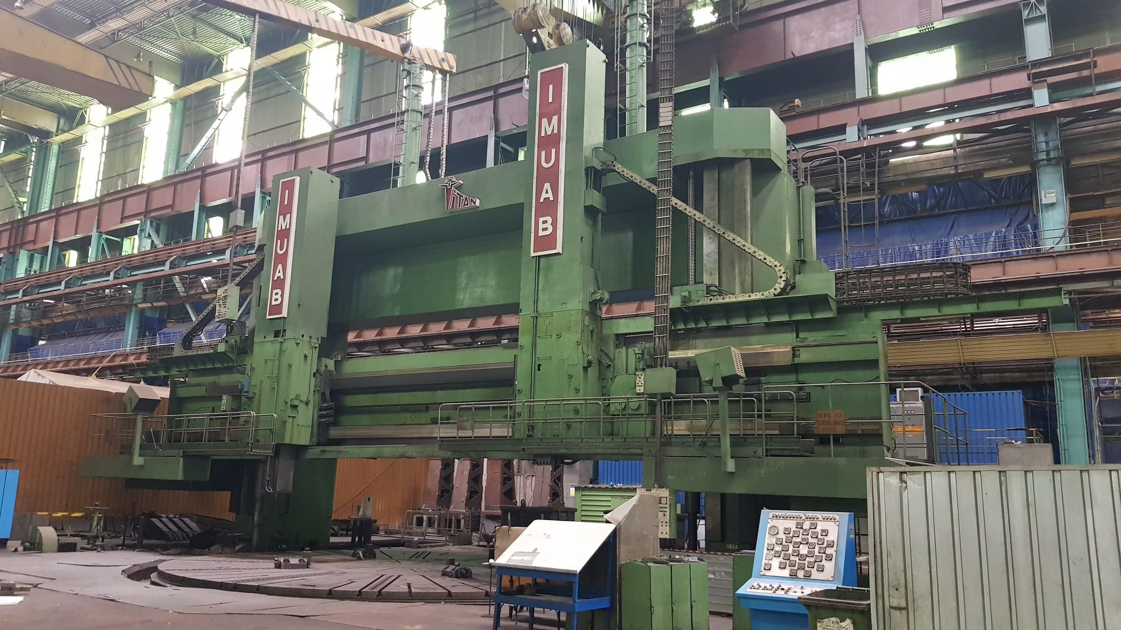 Double column vertical turning lathe IMUAB SC-125/160D