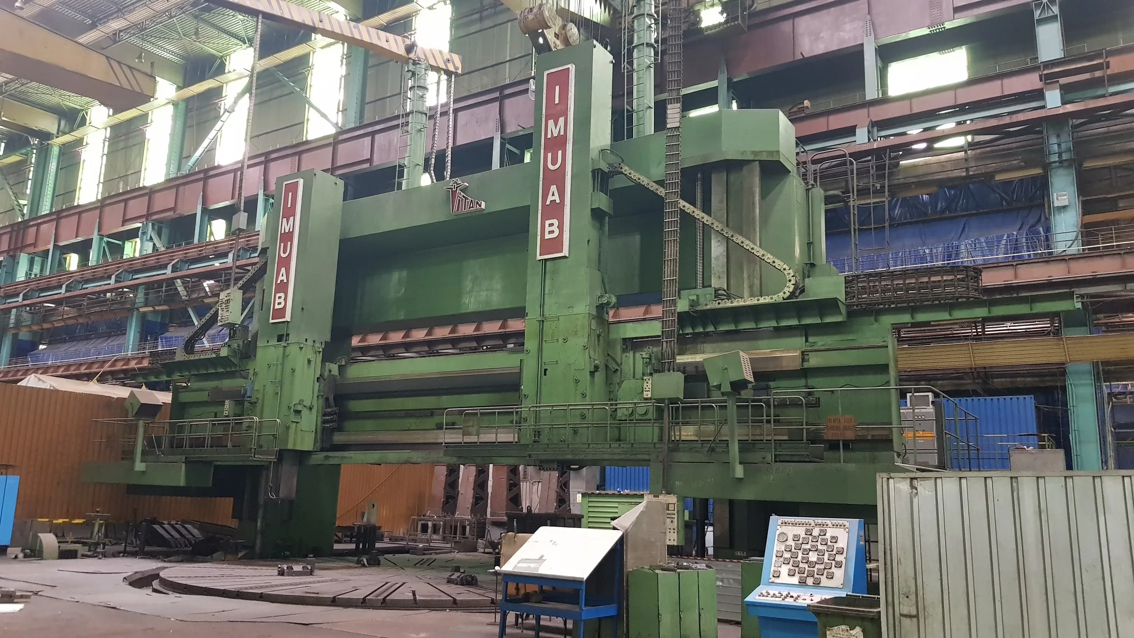 Double column vertical turning lathe IMUAB SC-125/160D