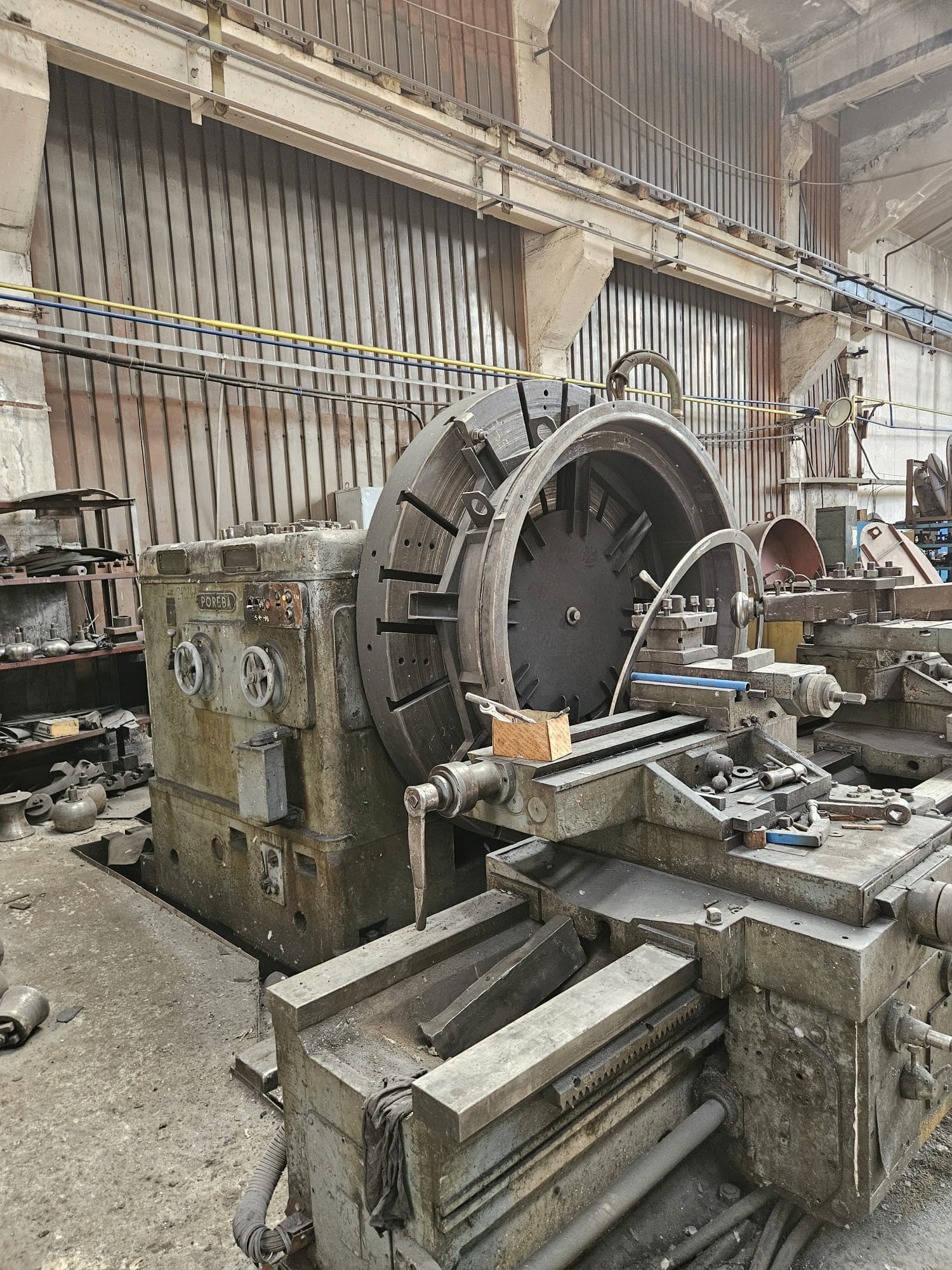 Facing lathe POREBA TZB-250A