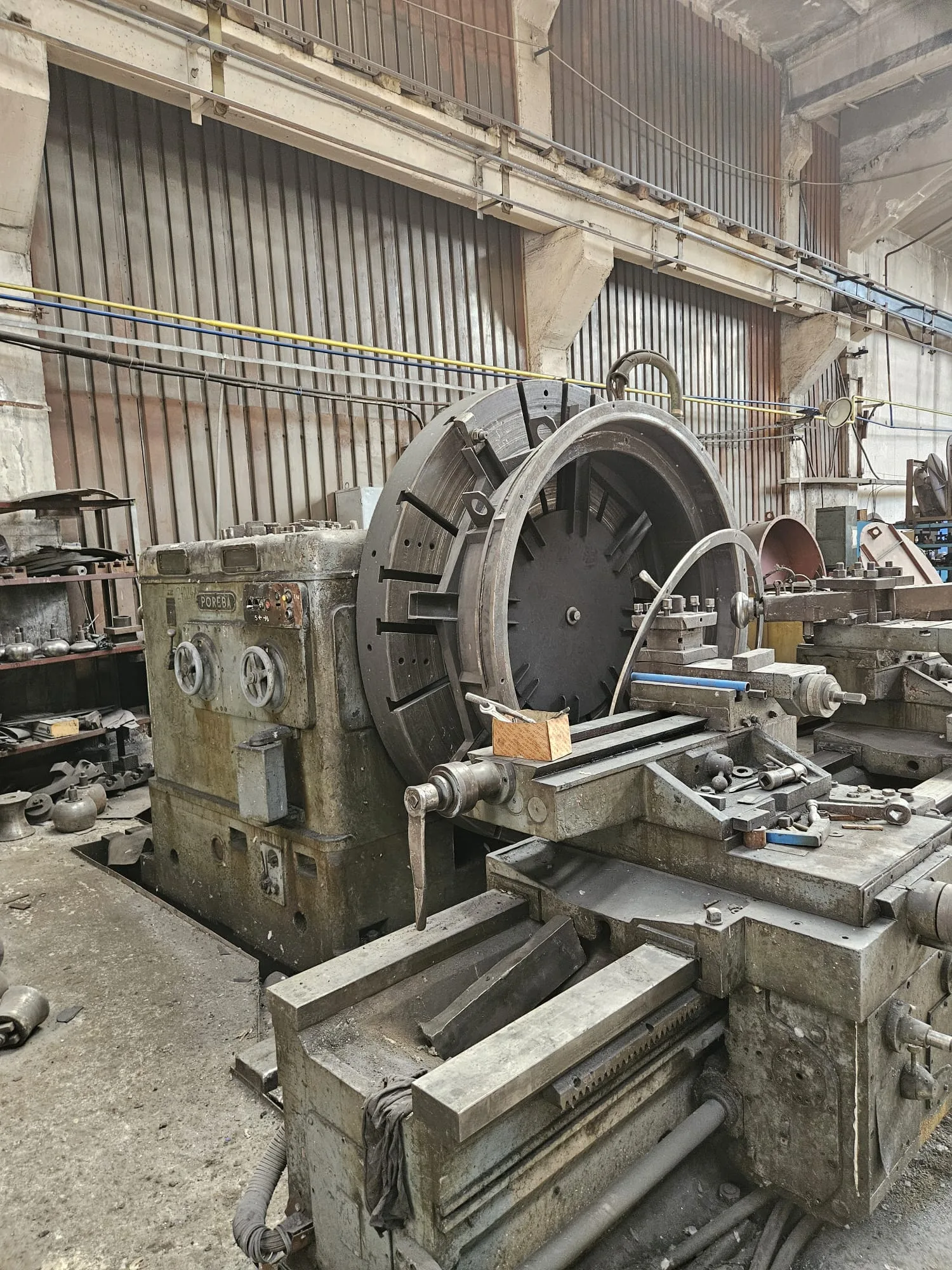 Facing lathe POREBA TZB-250A