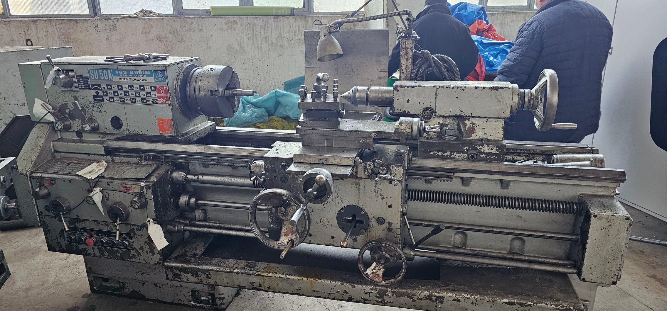 Lathe TOS SU50A 500 × 1000