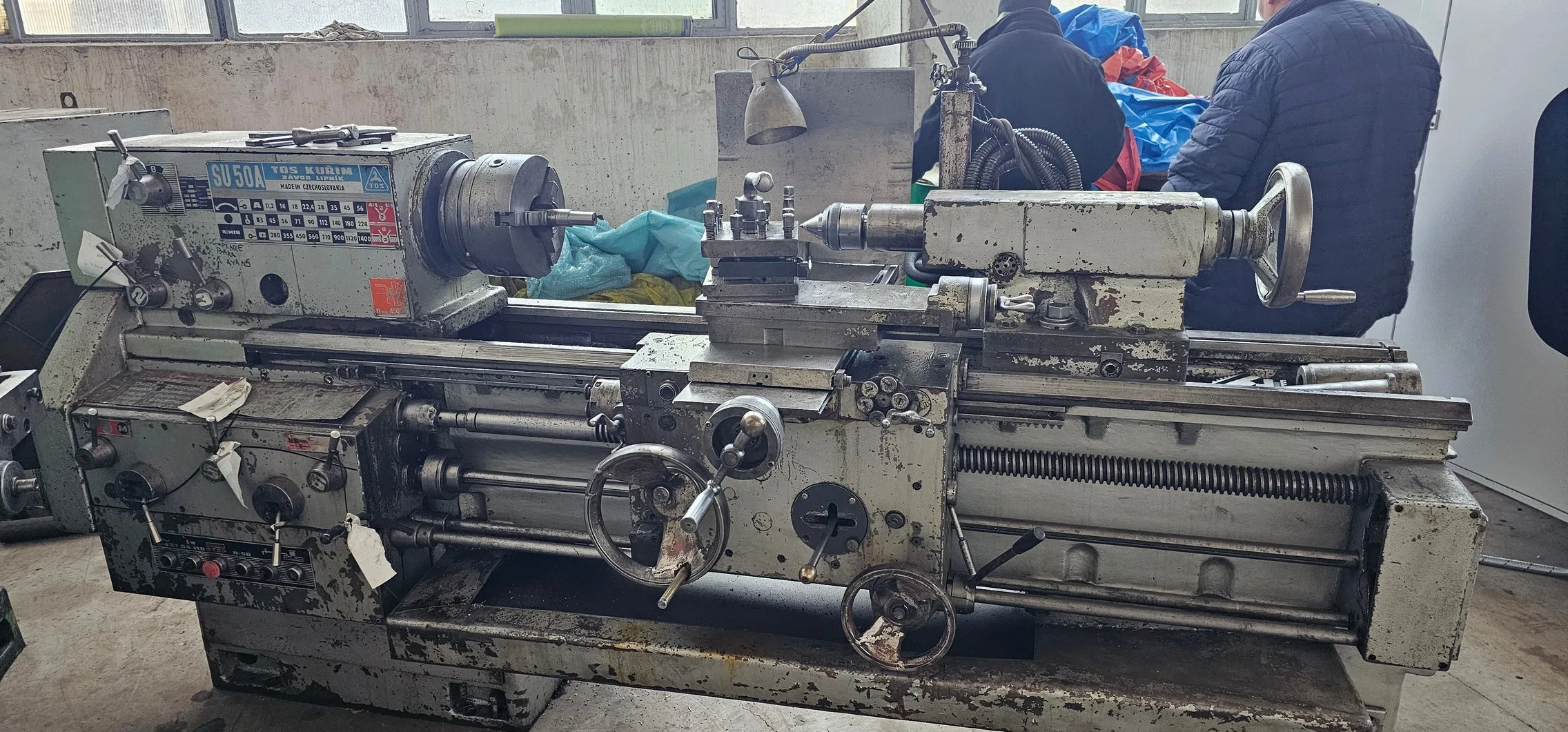 Lathe TOS SU50A 500 × 1000