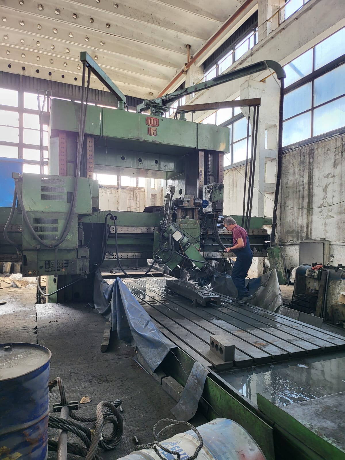Slideway grinding machine WMW SFBZ 2200/6000